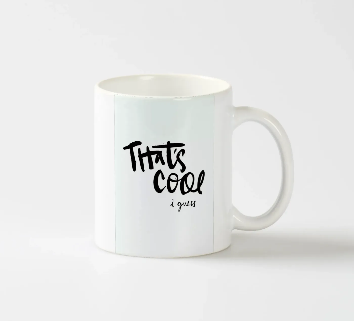Cool Keramik Tasse von Dead Language