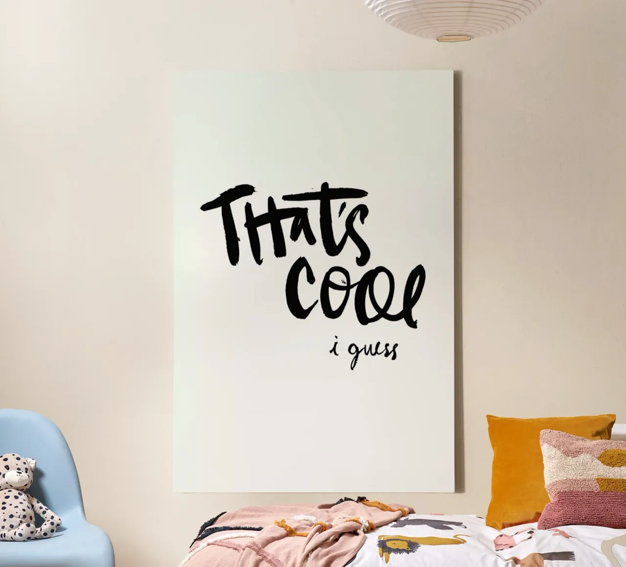 Cool tela con Cornice a cassetta da Dead Language