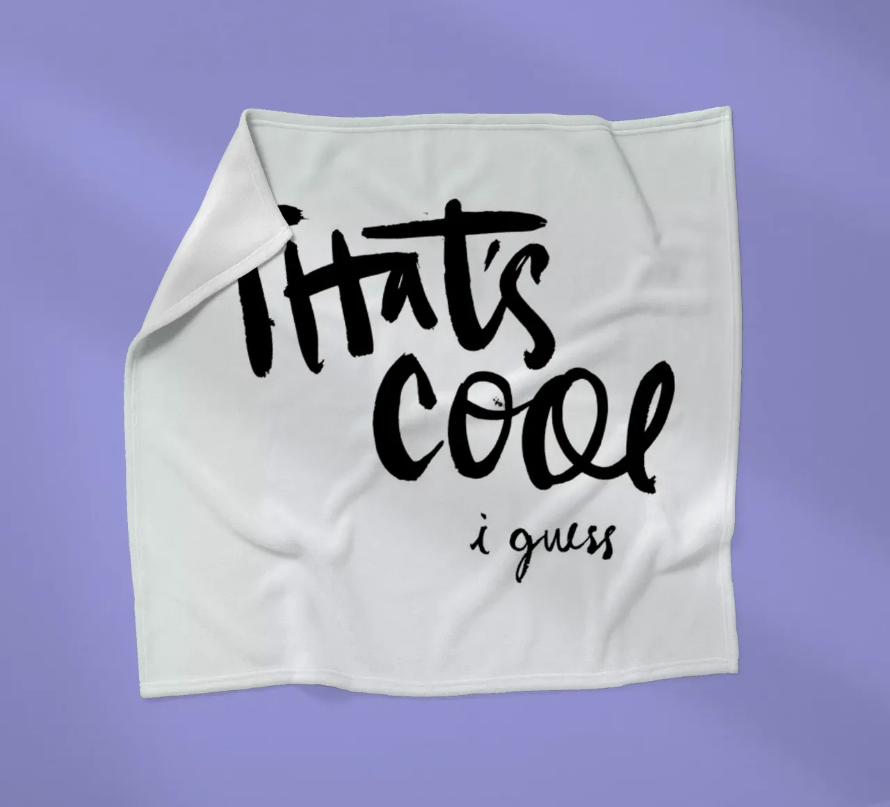 Cool Fleecedecke von Dead Language