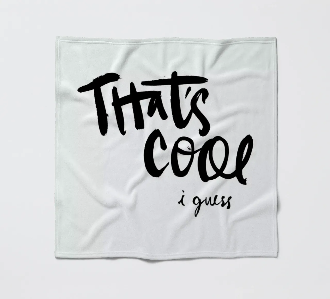 Cool Fleecedecke von Dead Language