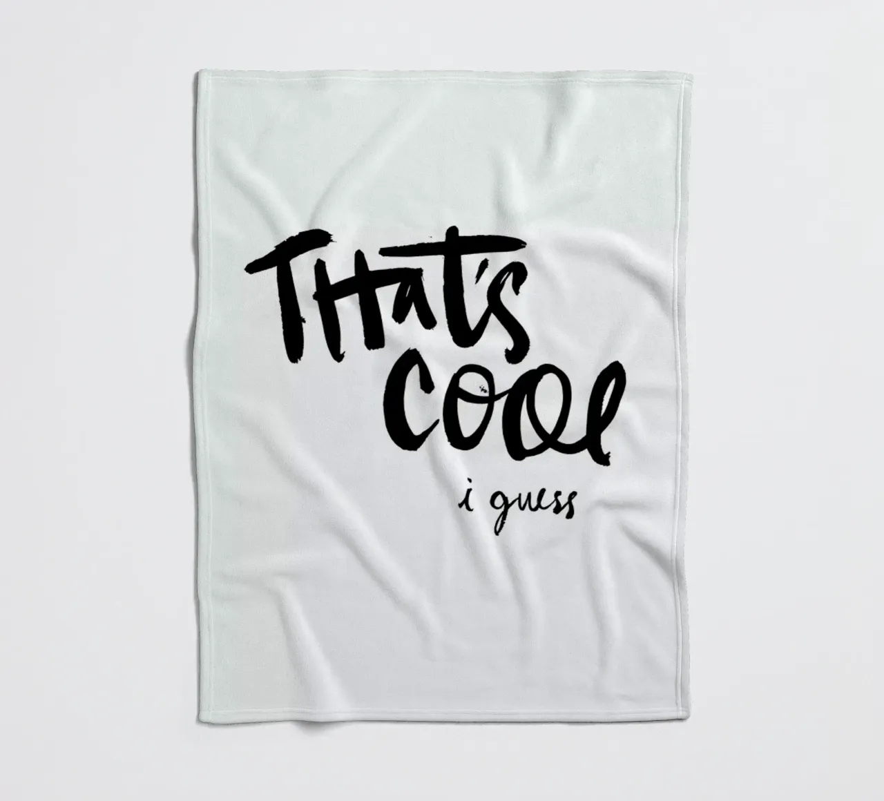 Cool Fleecedecke von Dead Language