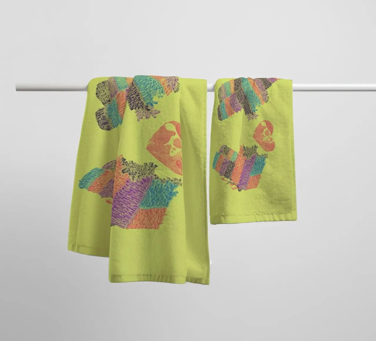 Pinatas Have Feelings Too asciugamano da bagno da Tobe Fonseca