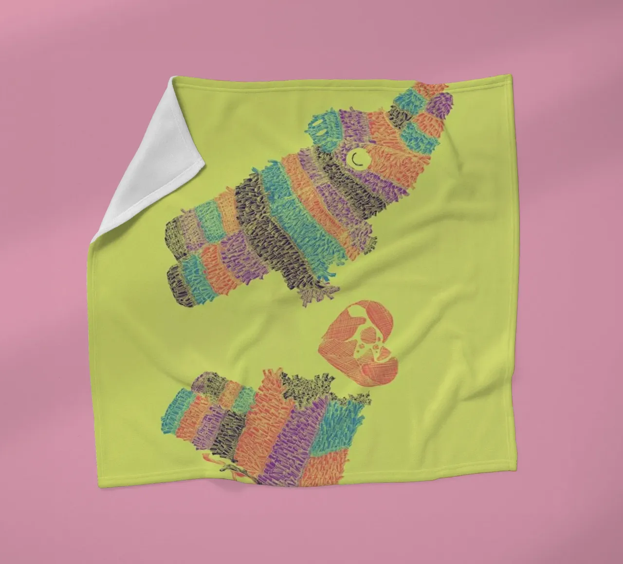 Pinatas Have Feelings Too coperta in pile da Tobe Fonseca