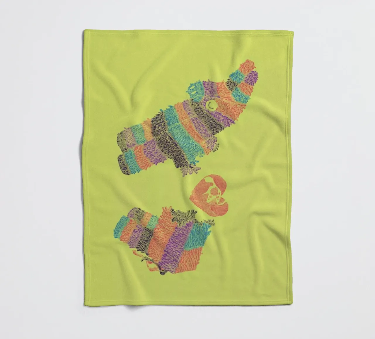 Pinatas Have Feelings Too coperta in pile da Tobe Fonseca