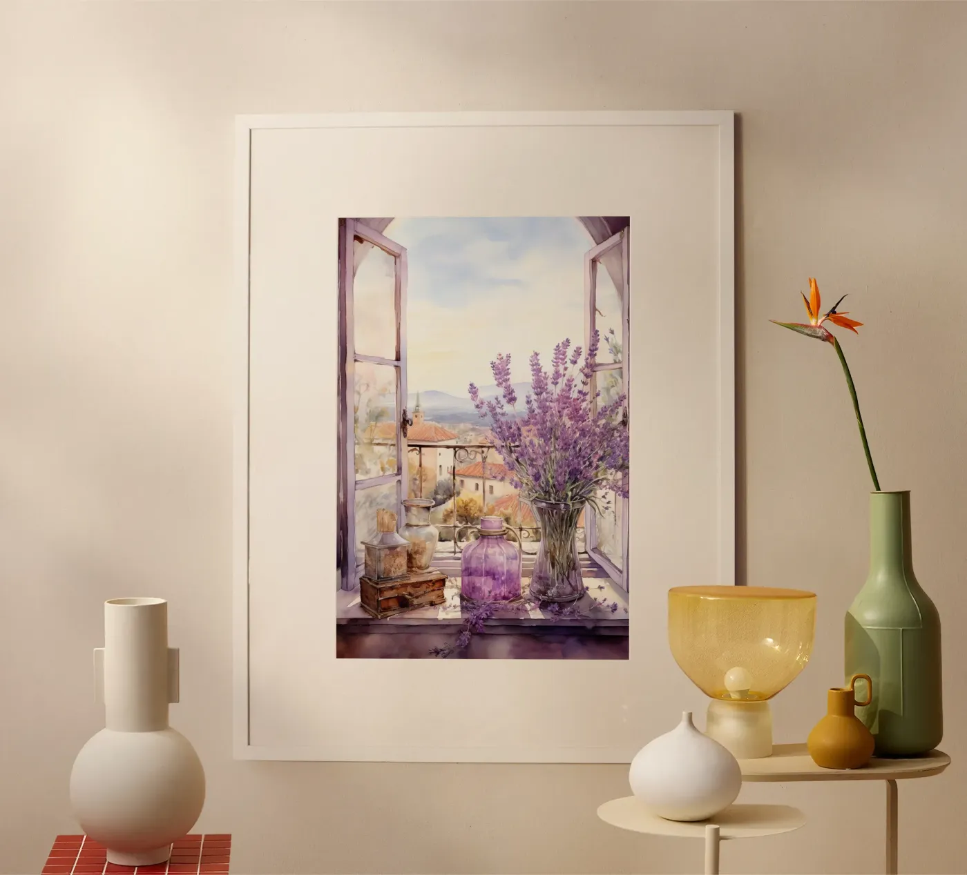 Lavender poster by Artsy Bessy