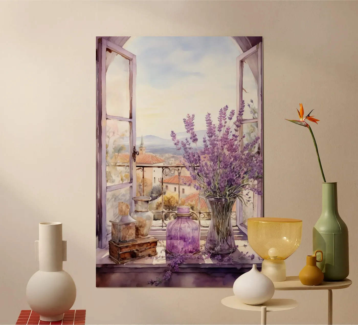 Lavender poster by Artsy Bessy