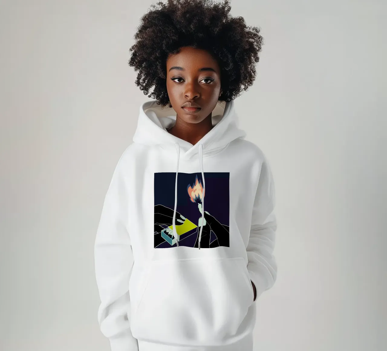 Idea felpa con cappuccio da Ruei