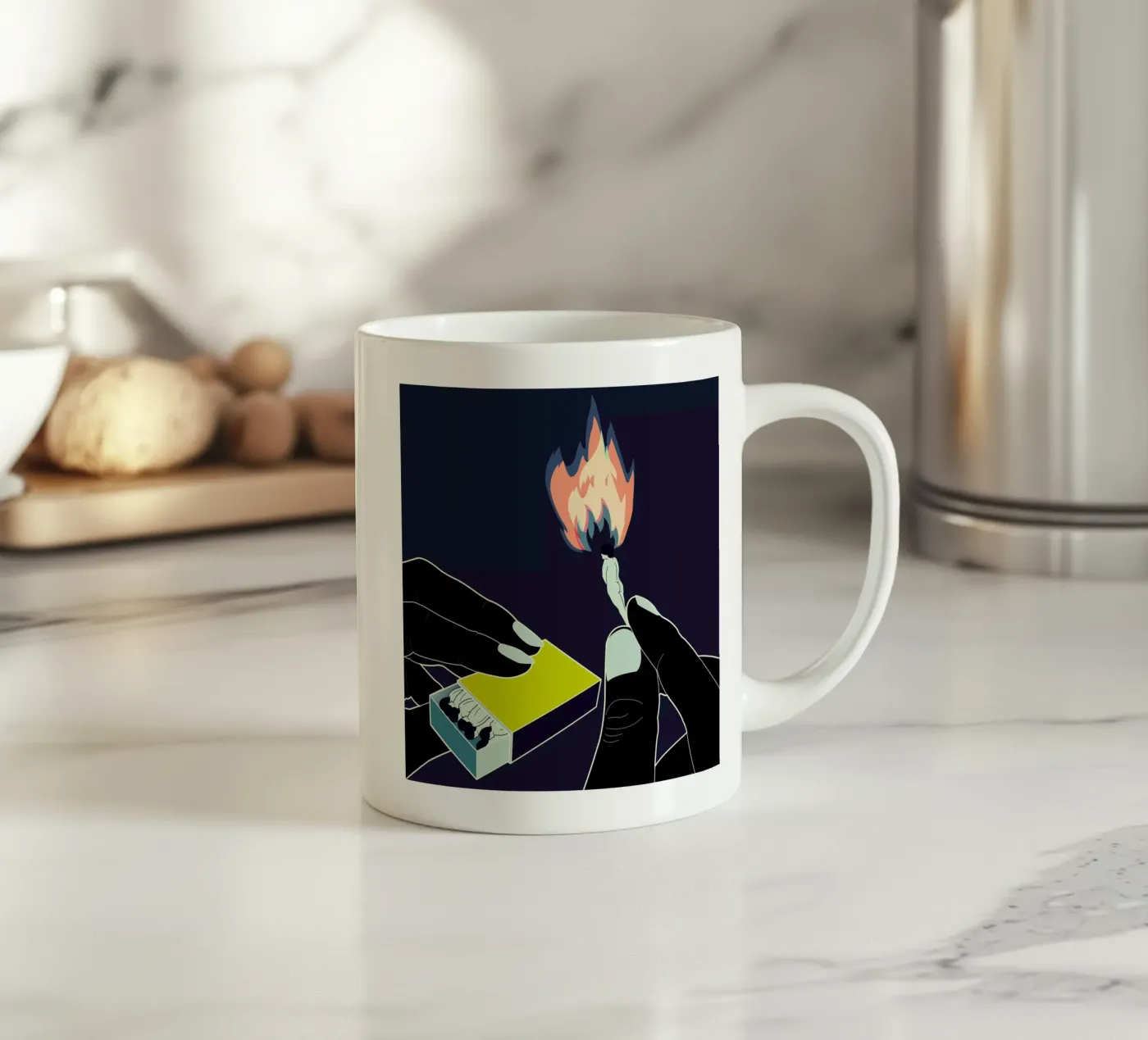 Idea ceramic mug by Ruei