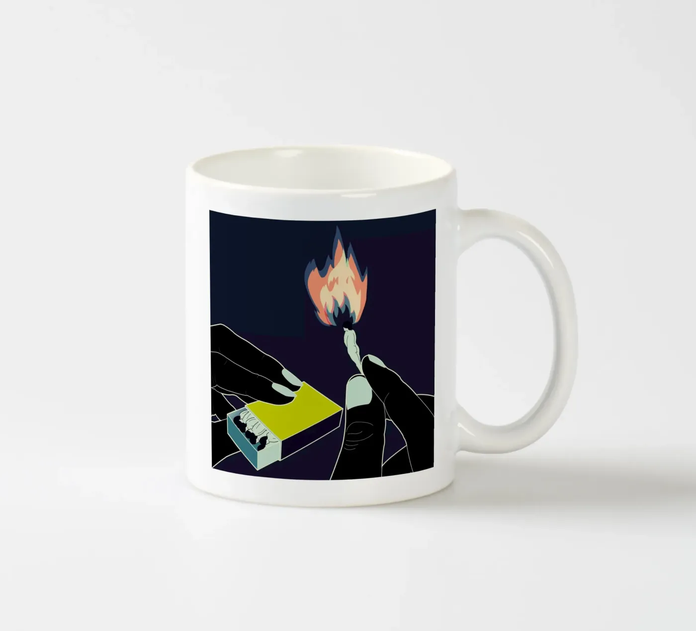 Idea ceramic mug by Ruei