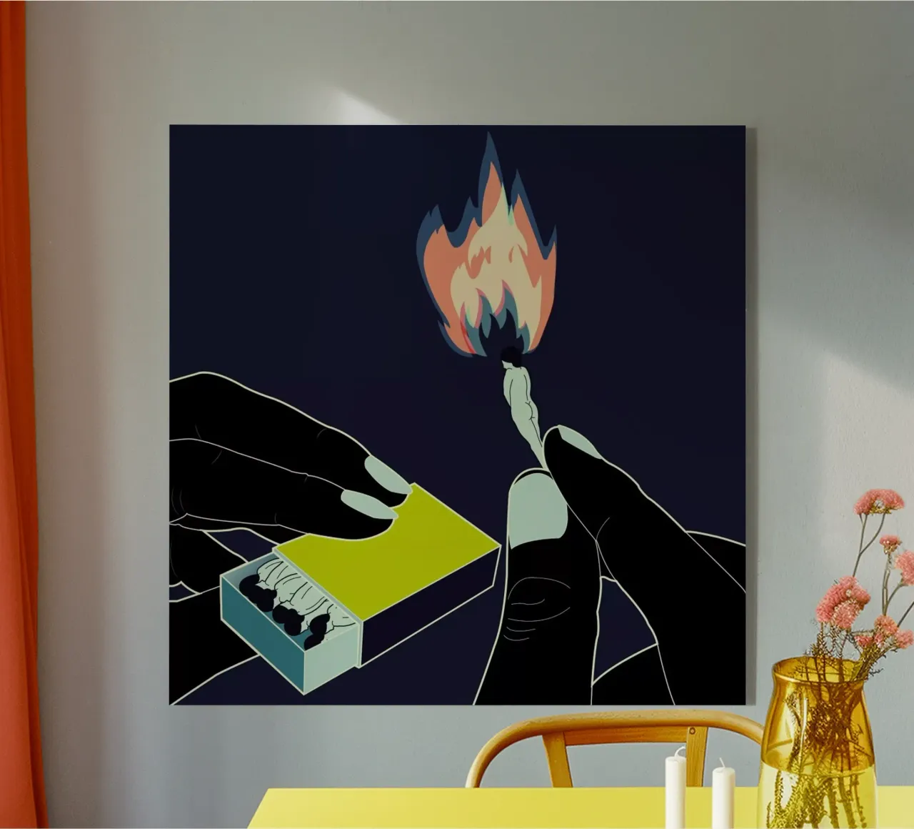 Idea acrylic glass by Ruei