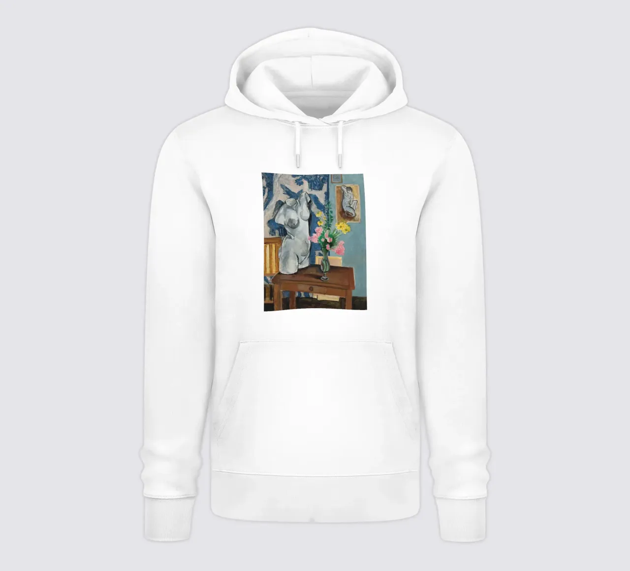 Henri Matisse - Il torso di gesso felpa con cappuccio da William Store