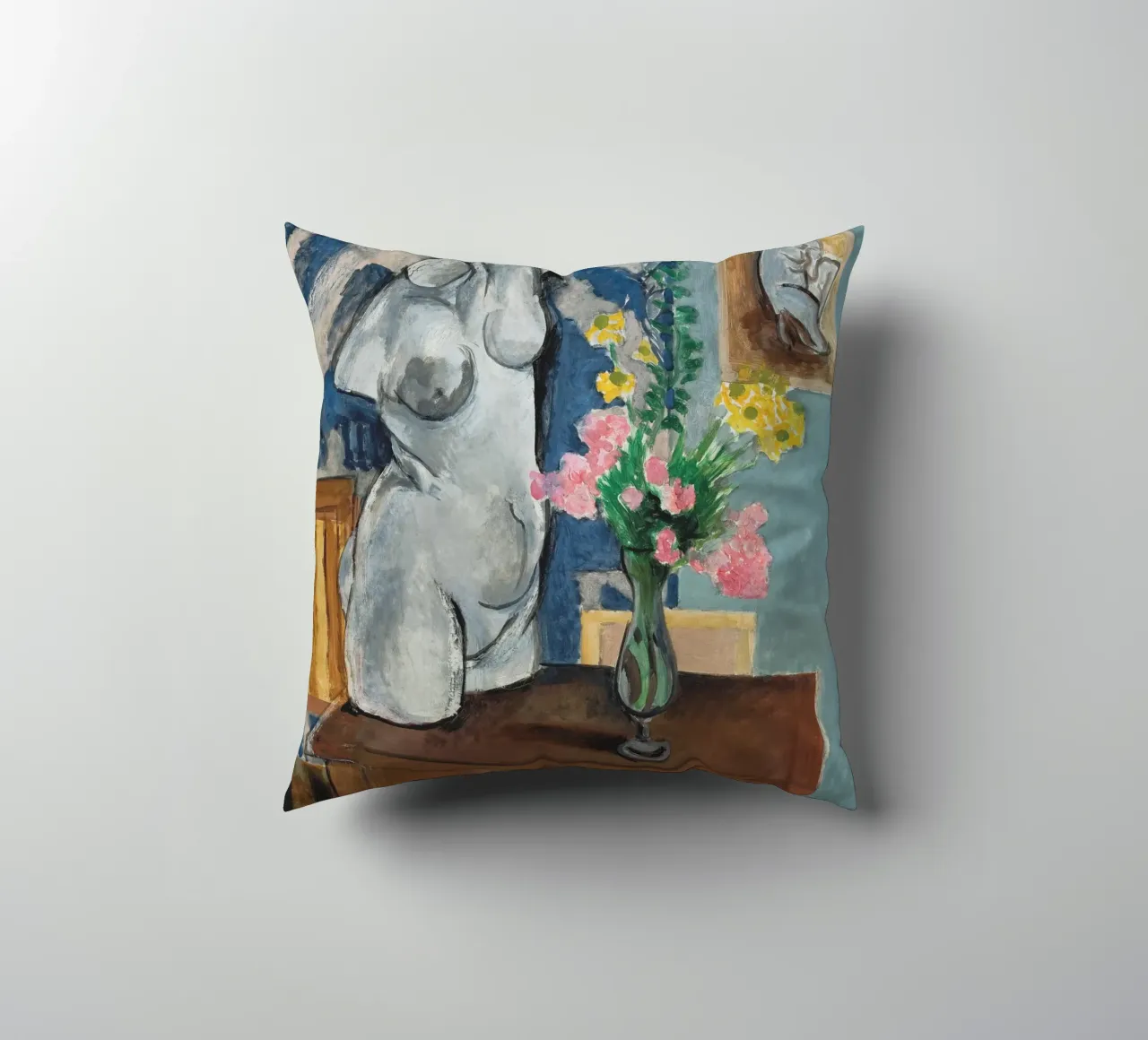 Henri Matisse - Il torso di gesso cuscino da William Store