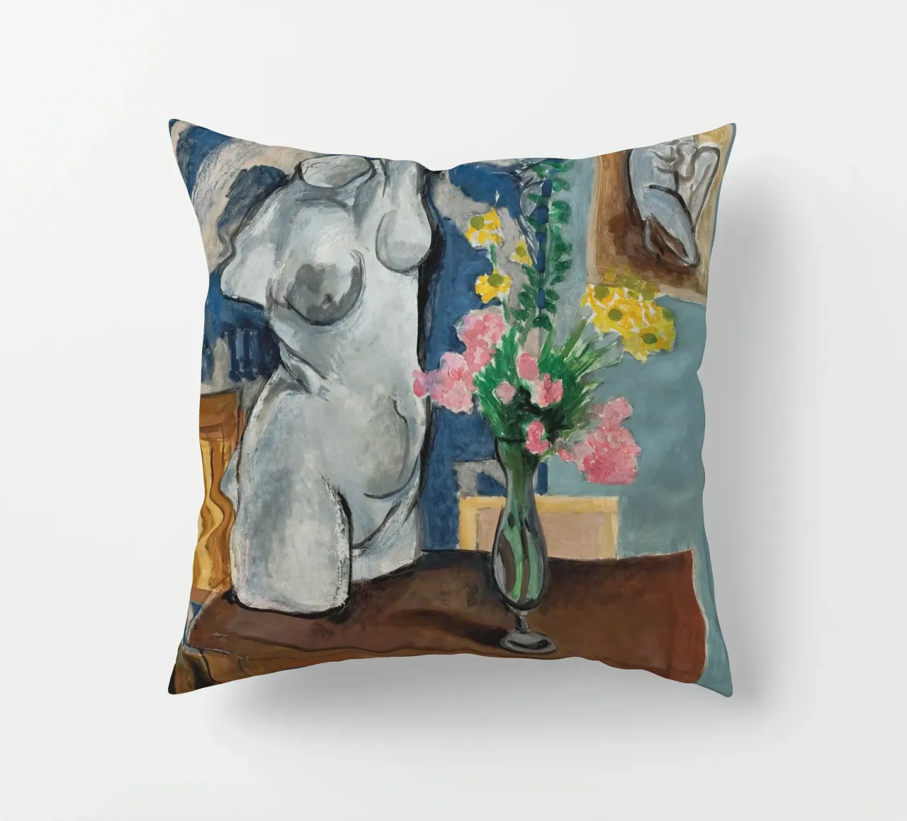 Henri Matisse - Il torso di gesso cuscino da William Store