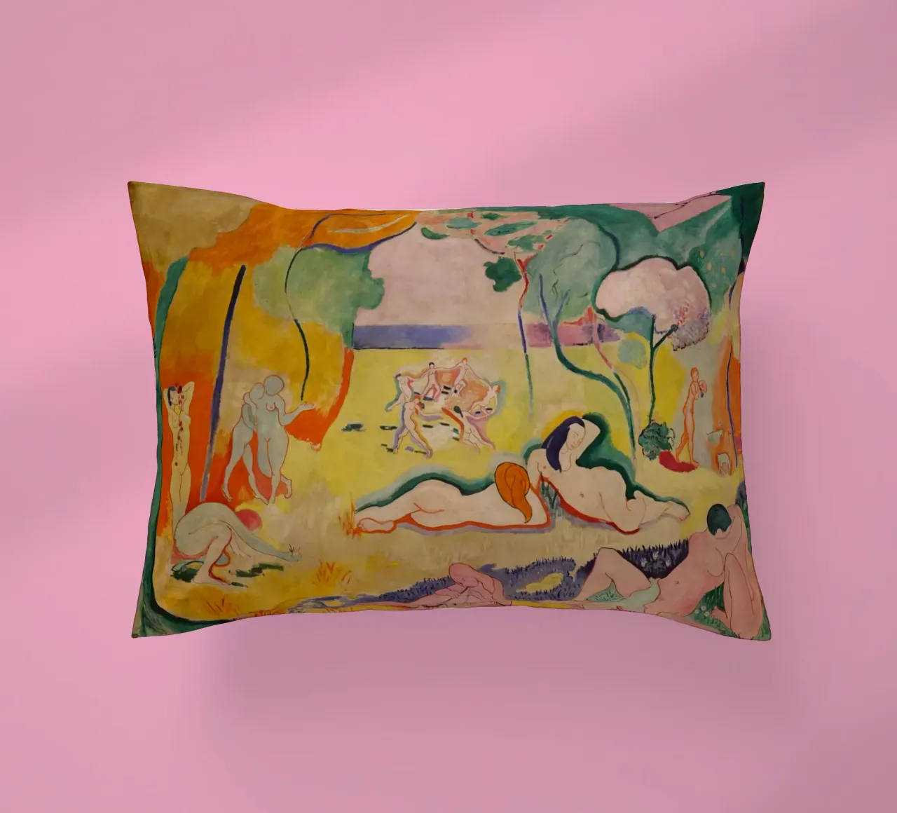 Henri Matisse - La gioia di vivere cuscino da William Store