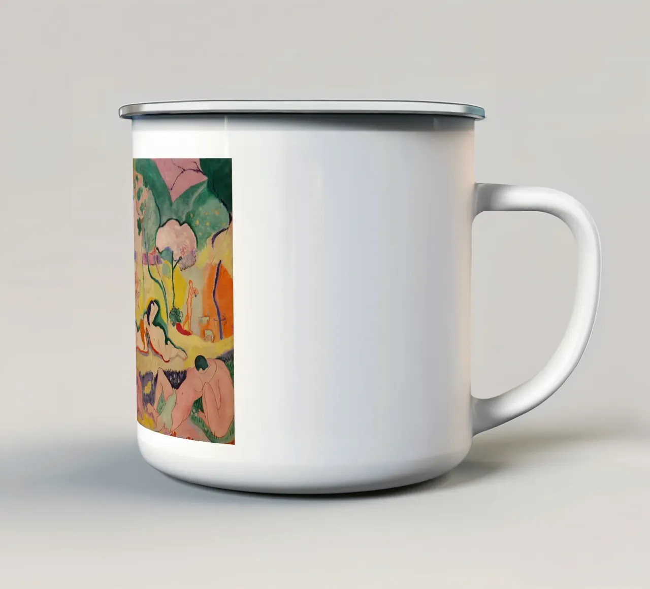 Henri Matisse - La gioia di vivere tazza in smalto da William Store