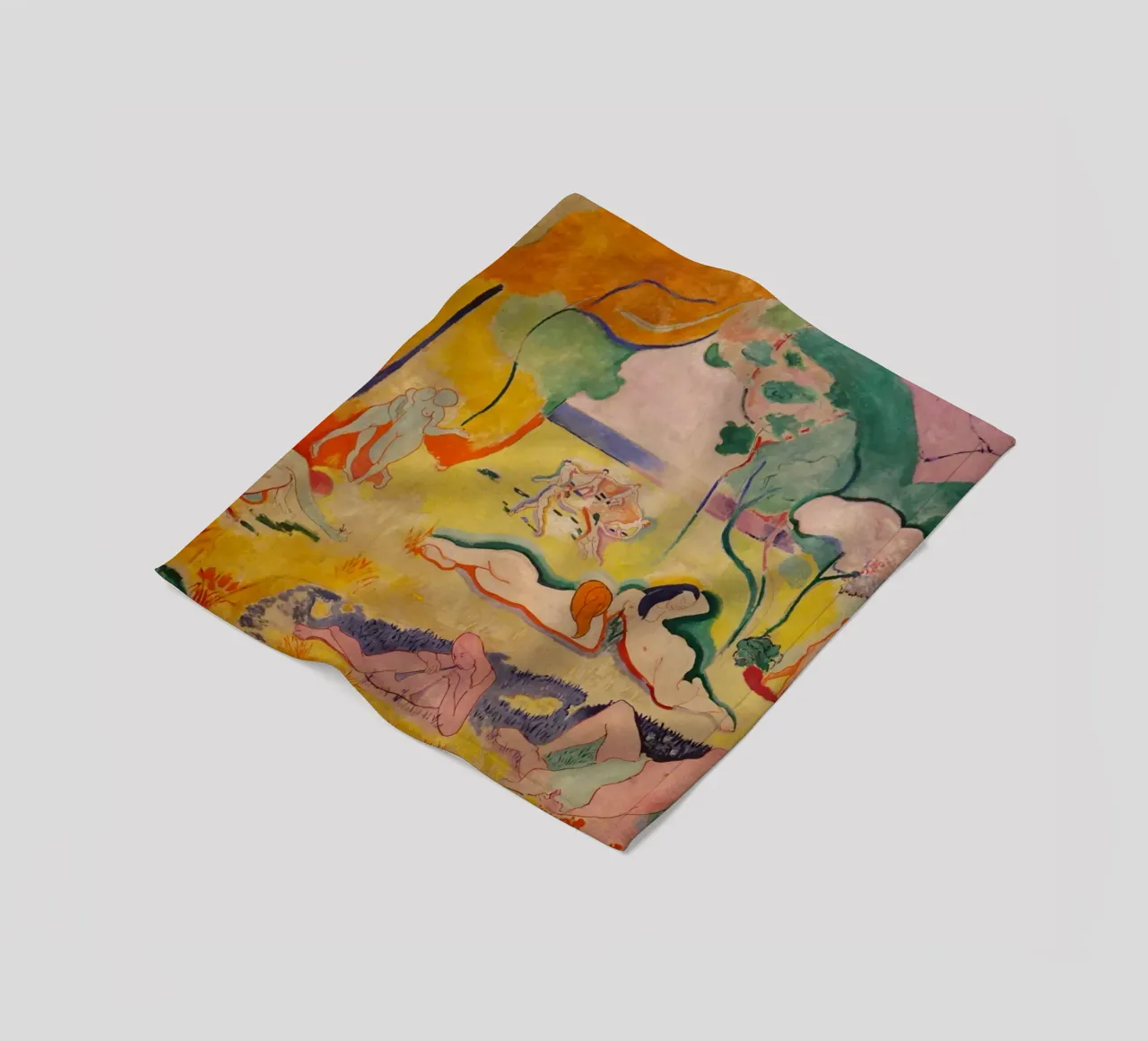 Henri Matisse - La gioia di vivere coperta in pile da William Store