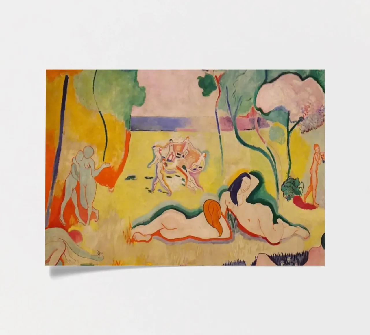Henri Matisse - The Joy of Life,(Das Glück zu leben) Stickerbogen von William Store