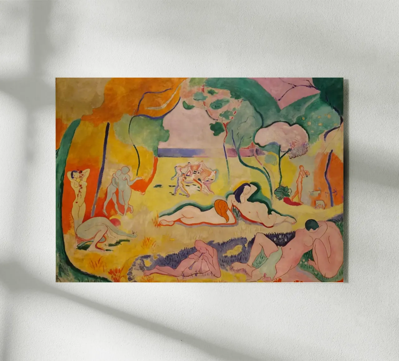 Henri Matisse - La gioia di vivere plexiglass da William Store