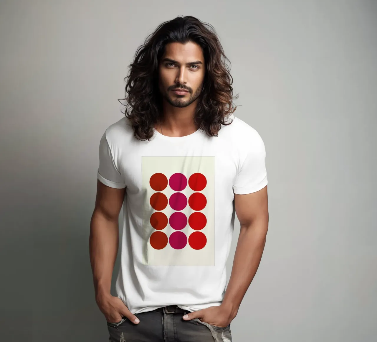 Magenta Ludo t-shirt da Bo Lundberg