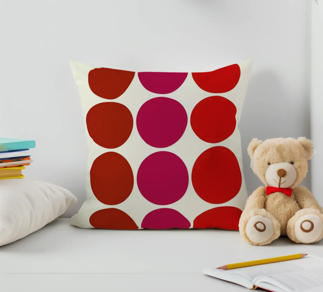 Magenta Ludo cuscino da Bo Lundberg