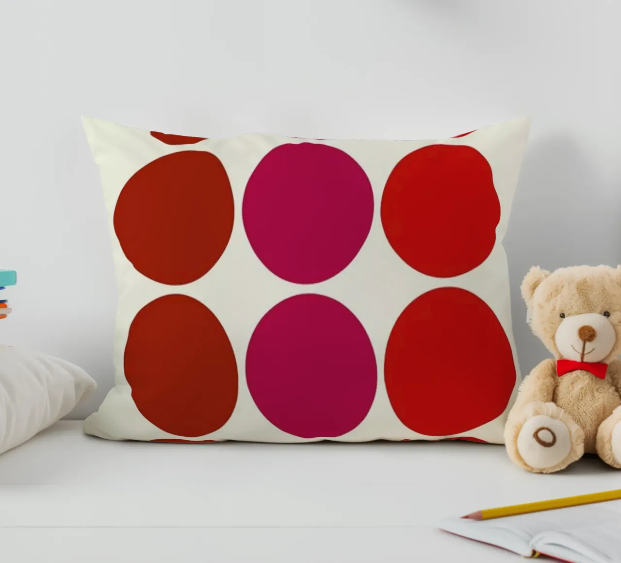 Magenta Ludo cuscino da Bo Lundberg