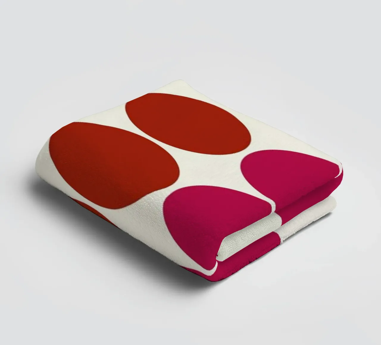 Magenta Ludo asciugamano da bagno da Bo Lundberg