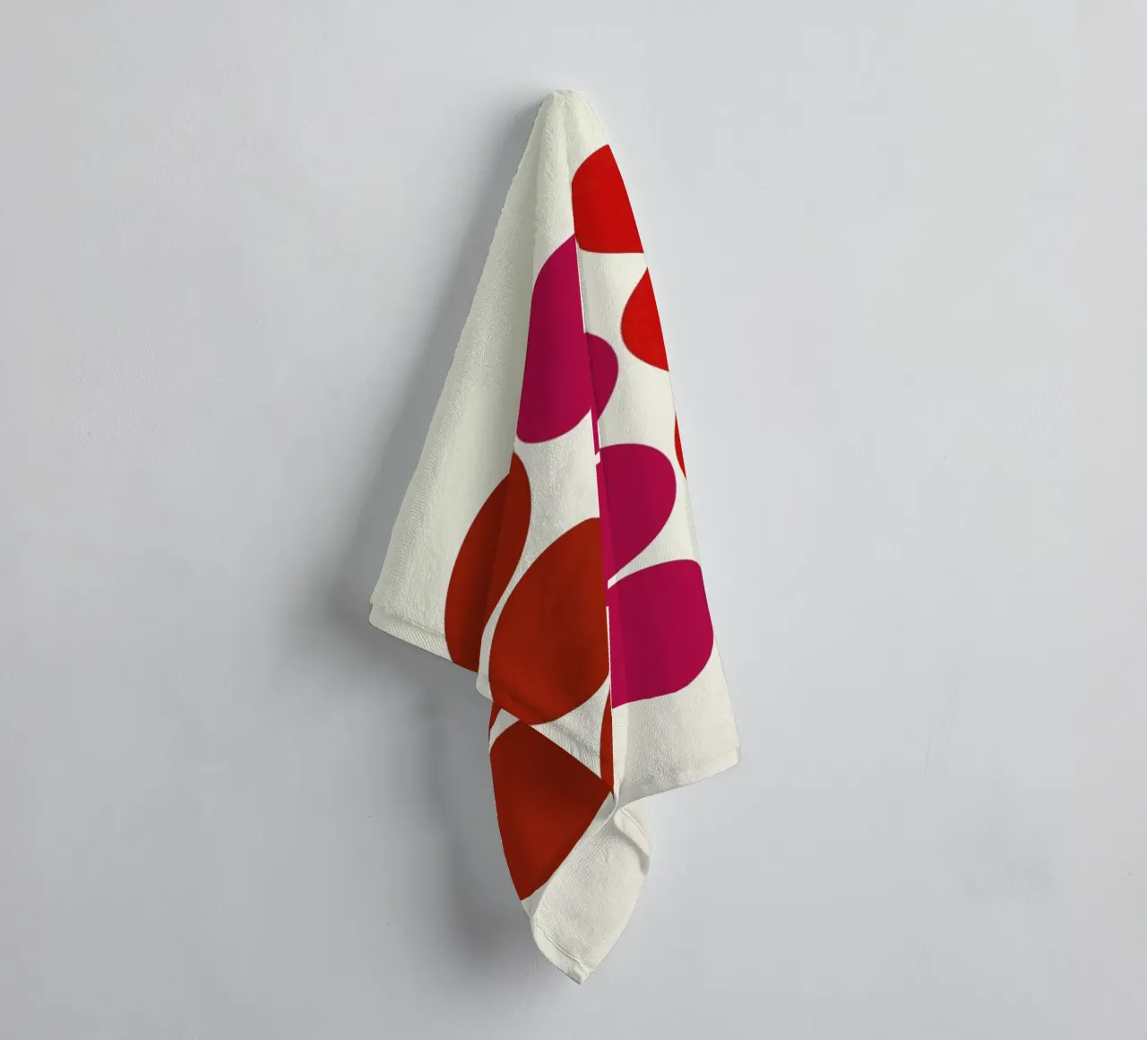 Magenta Ludo asciugamano da bagno da Bo Lundberg