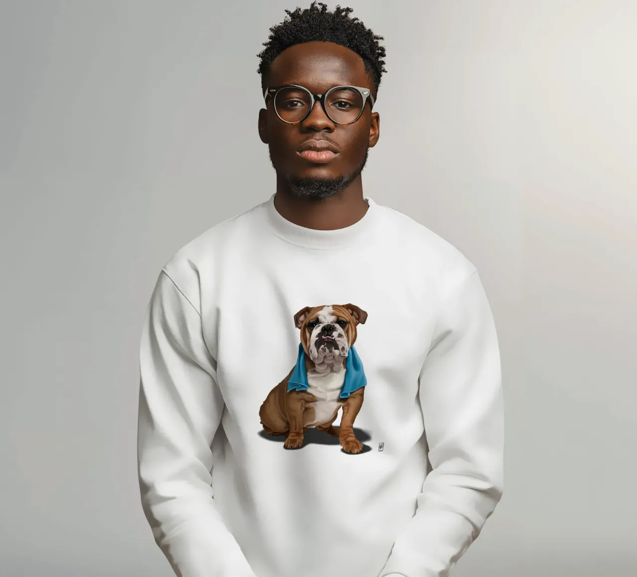 Bull (Colour) felpa da Rob Art | Illustration