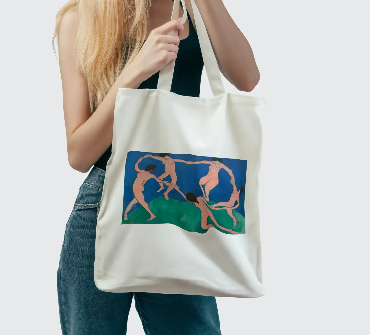 Henri Matisse La danse (I) di Matisse Dance borsa in juta da William Store