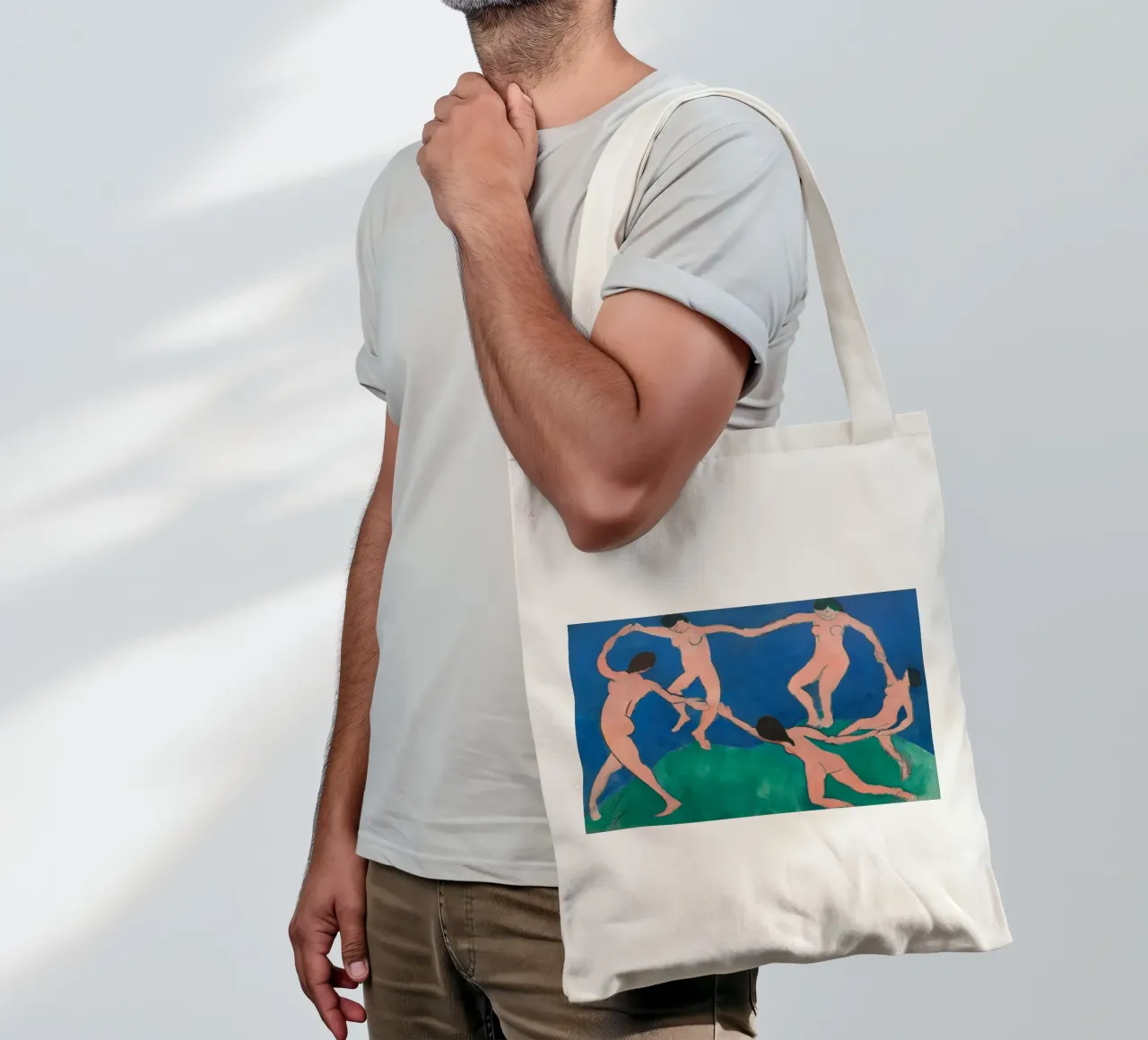 Henri Matisse La danse (I) di Matisse Dance borsa in juta da William Store