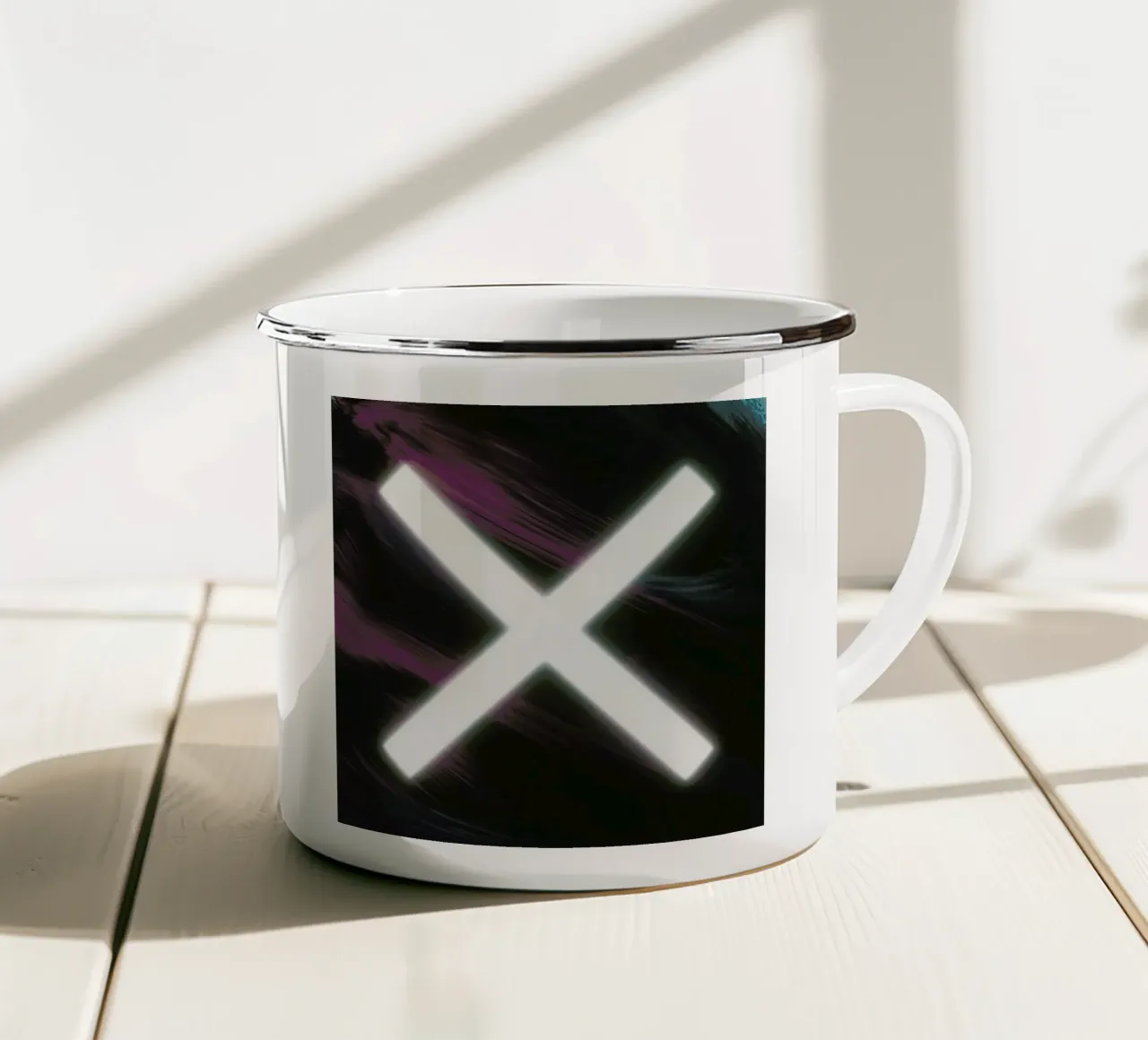 Exer tazza in smalto da Bryon S. White