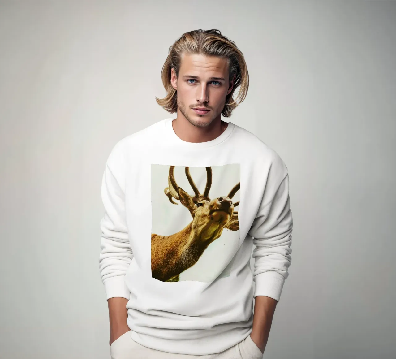 Hey Deer felpa da treechild