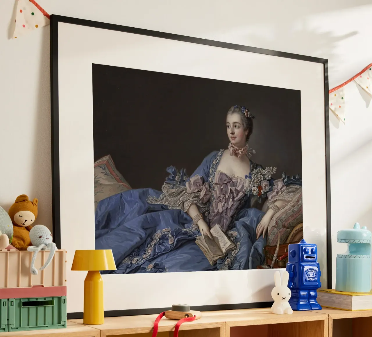 Madame de Pompadour Francois Boucher- Madame de Pompadour carta hahnemühle da William Store
