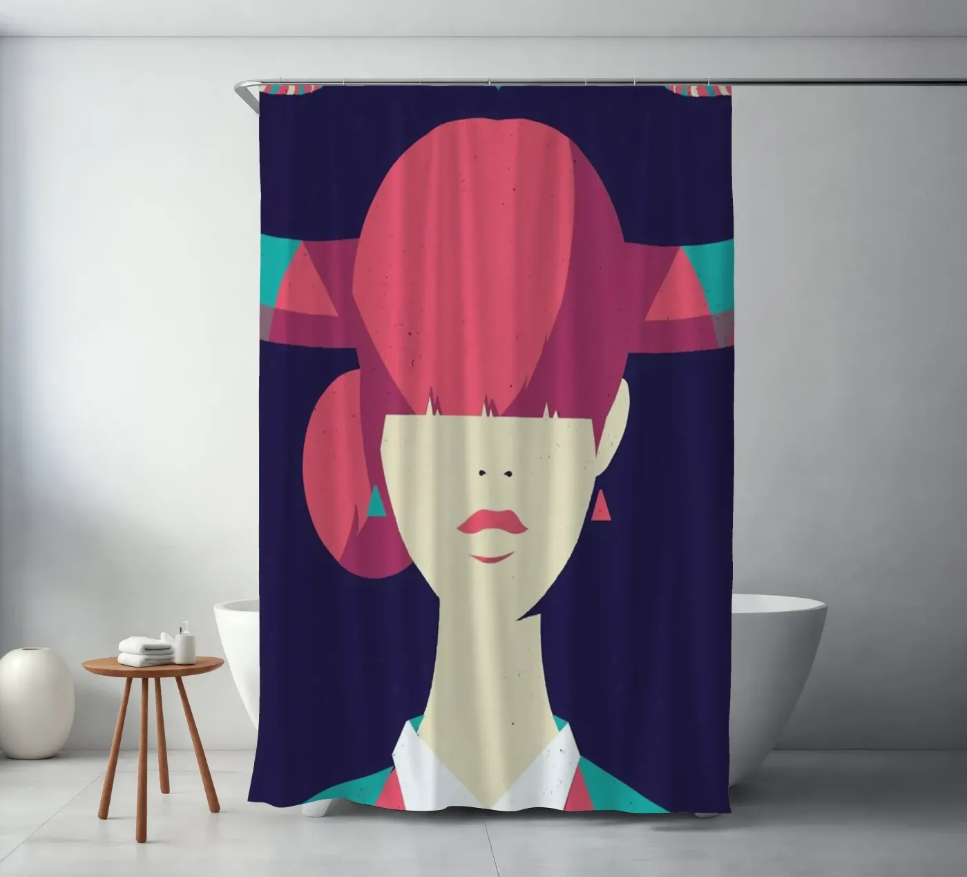 Taurus douchegordijn van Pietari Posti