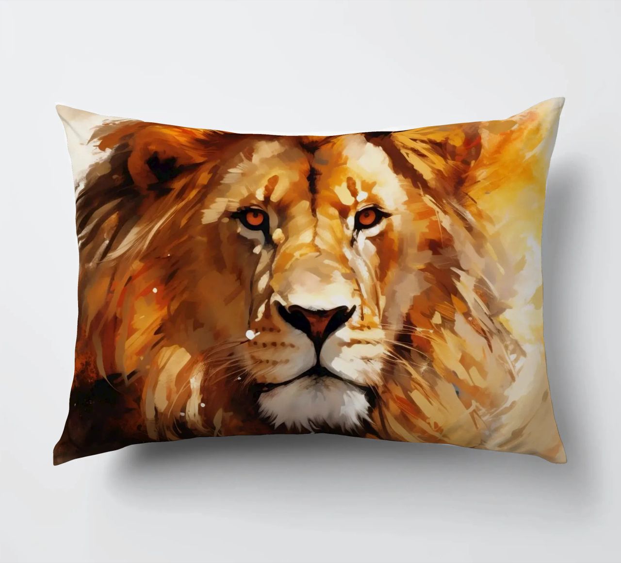 Lion Abstract 2 cuscino da Mateo