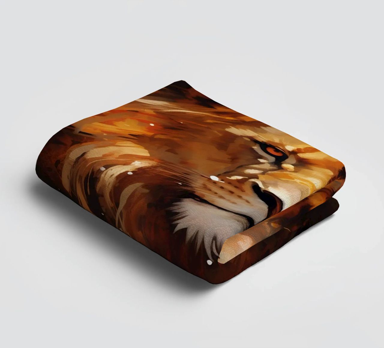Lion Abstract 2 asciugamano da bagno da Mateo