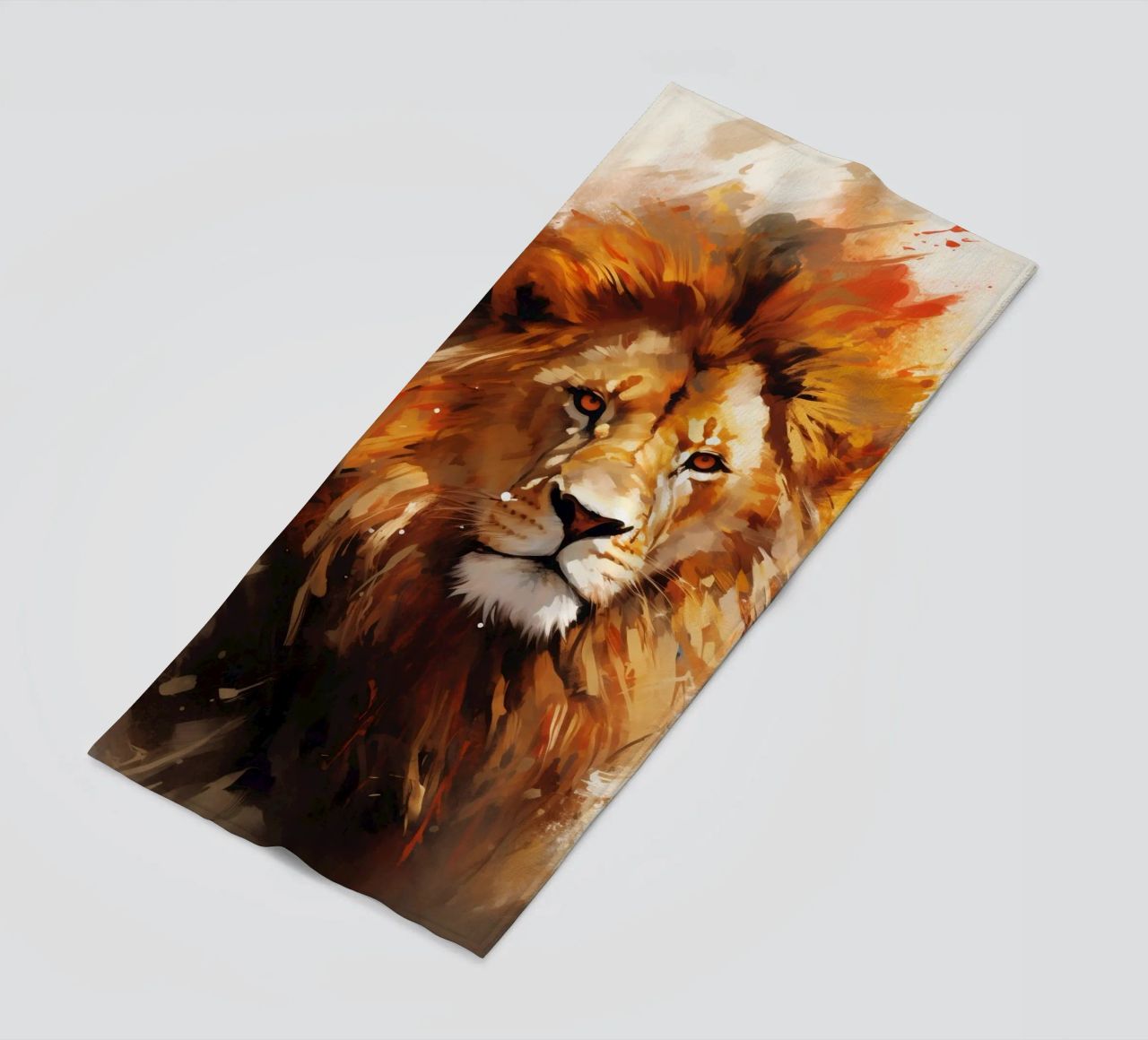 Lion Abstract 2 telo mare da Mateo