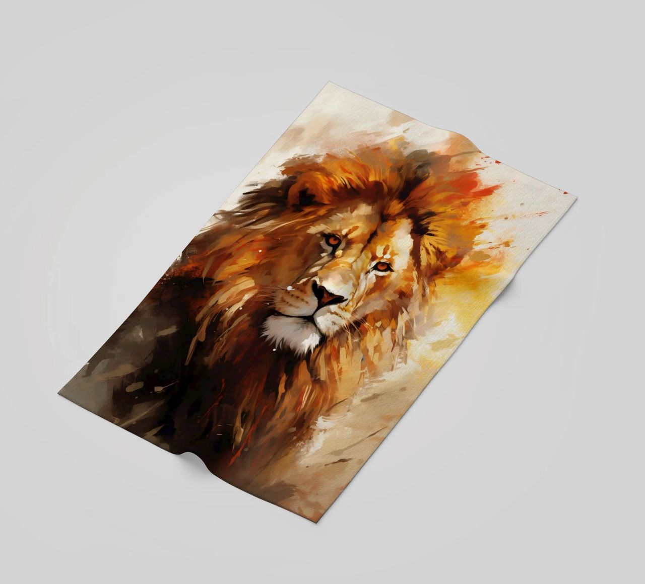 Lion Abstract 2 telo mare da Mateo