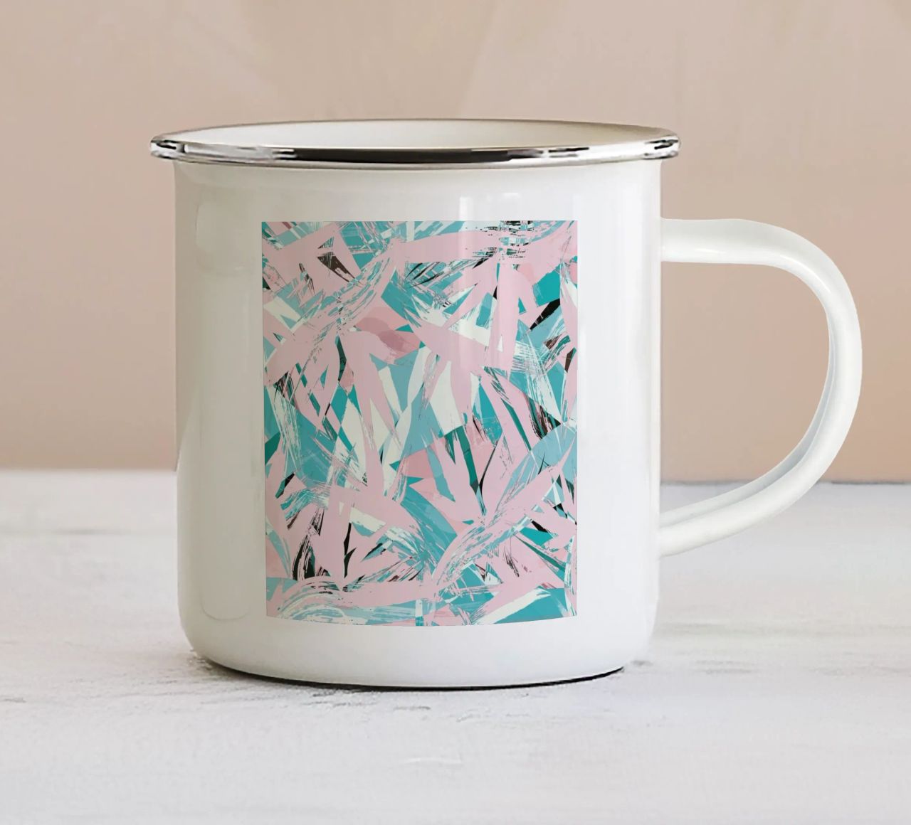 Spring Summer tazza in smalto da Ruei