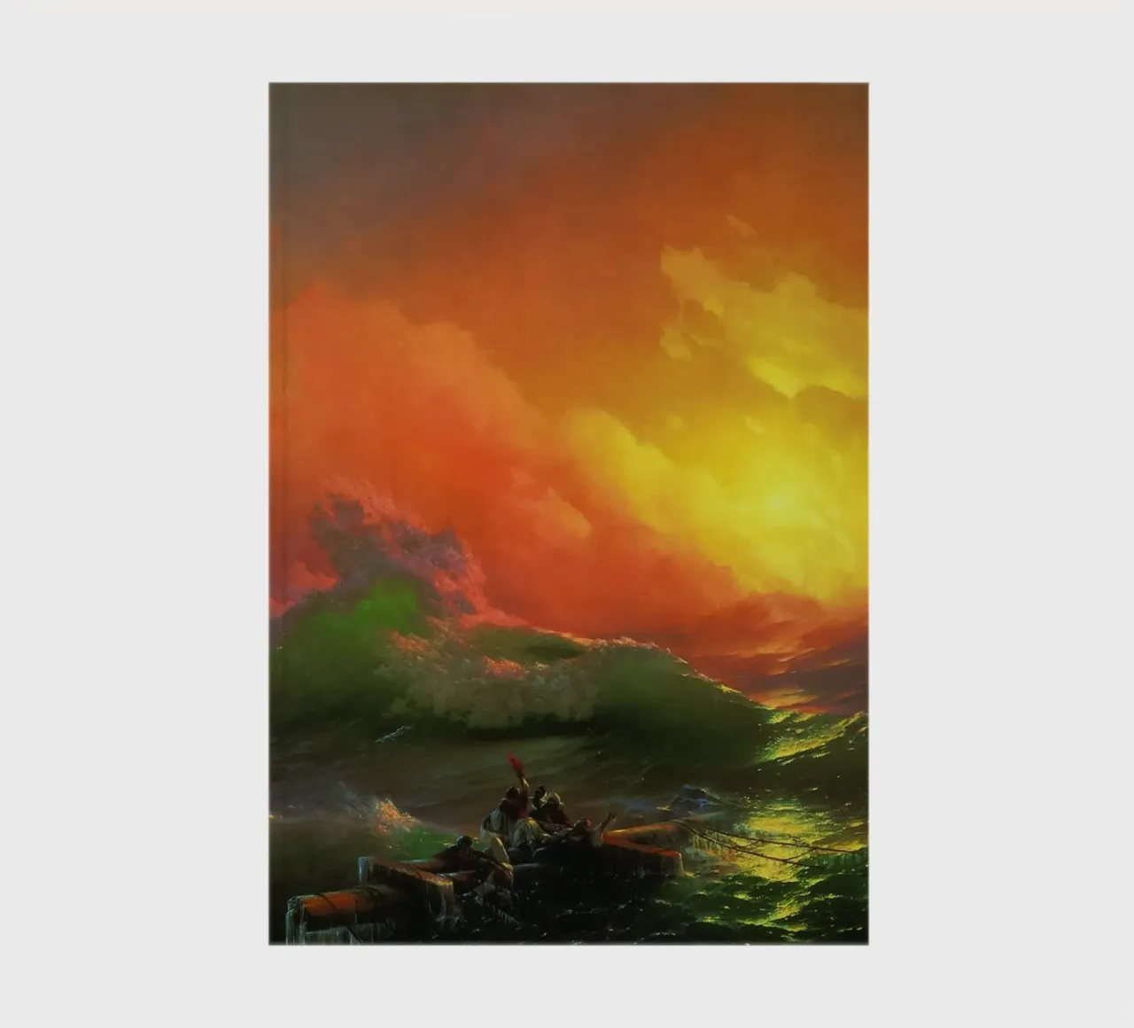 Ivan Aivazovsky - The Ninth Wave notebook by William Store
