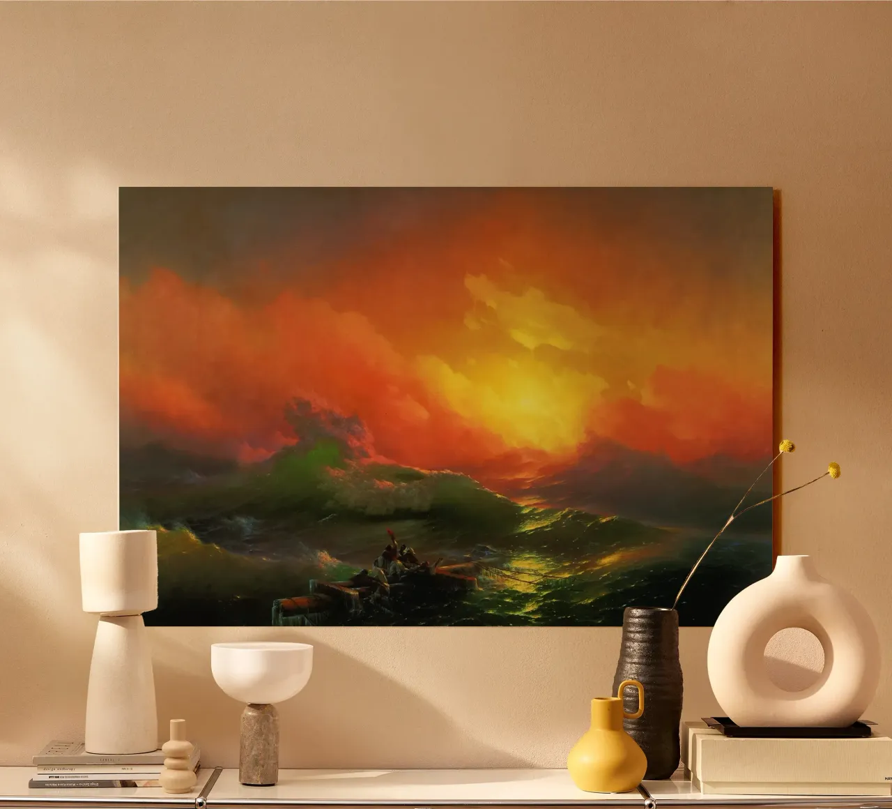 Ivan Aivazovsky - La nona onda plexiglass da William Store