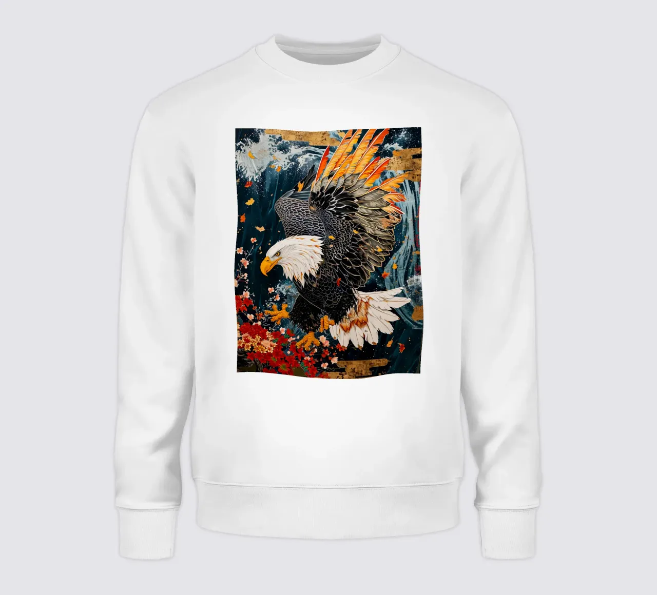 Eagle Abstract felpa da Mateo