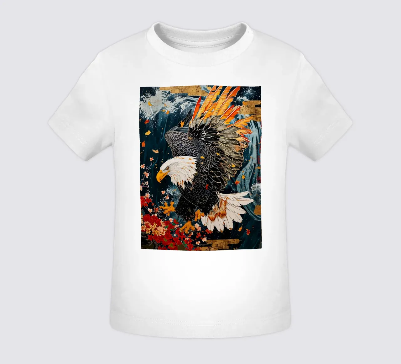 Eagle Abstract maglietta neonato da Mateo