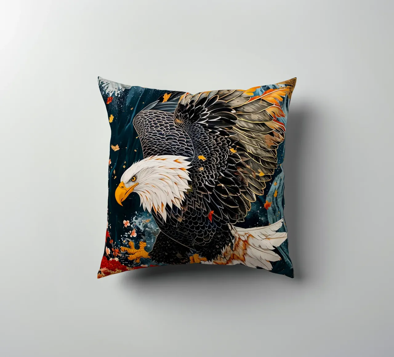 Eagle Abstract cuscino da Mateo