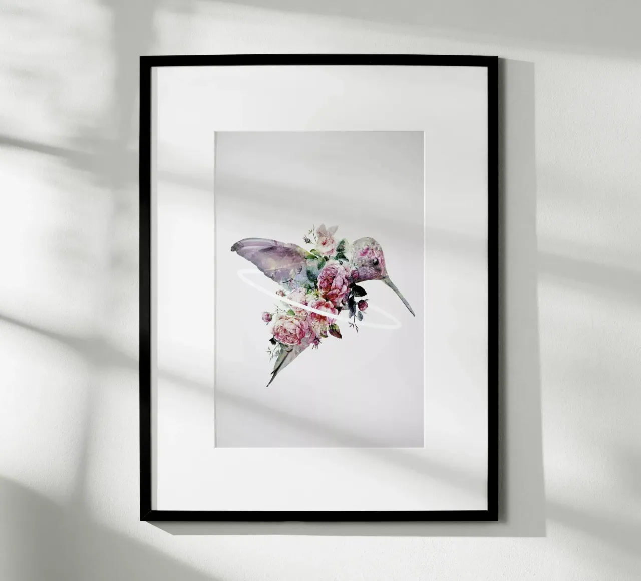 Kolibri poster con telaio in alluminio da Dániel Taylor