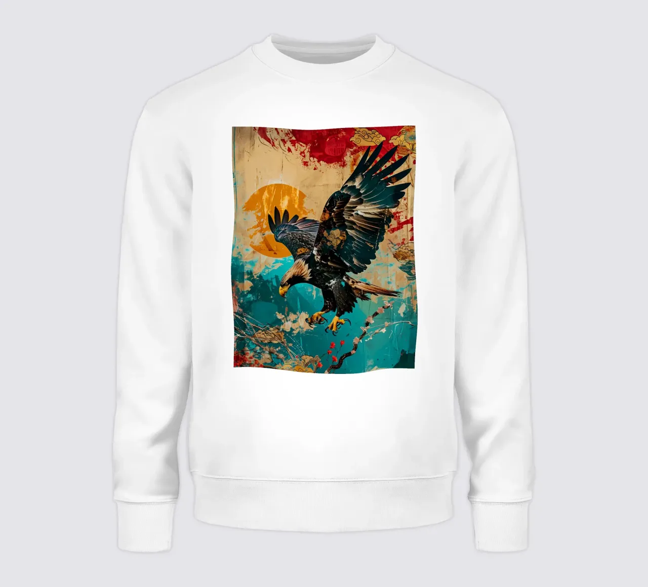 Eagle Abstract 2 felpa da Mateo
