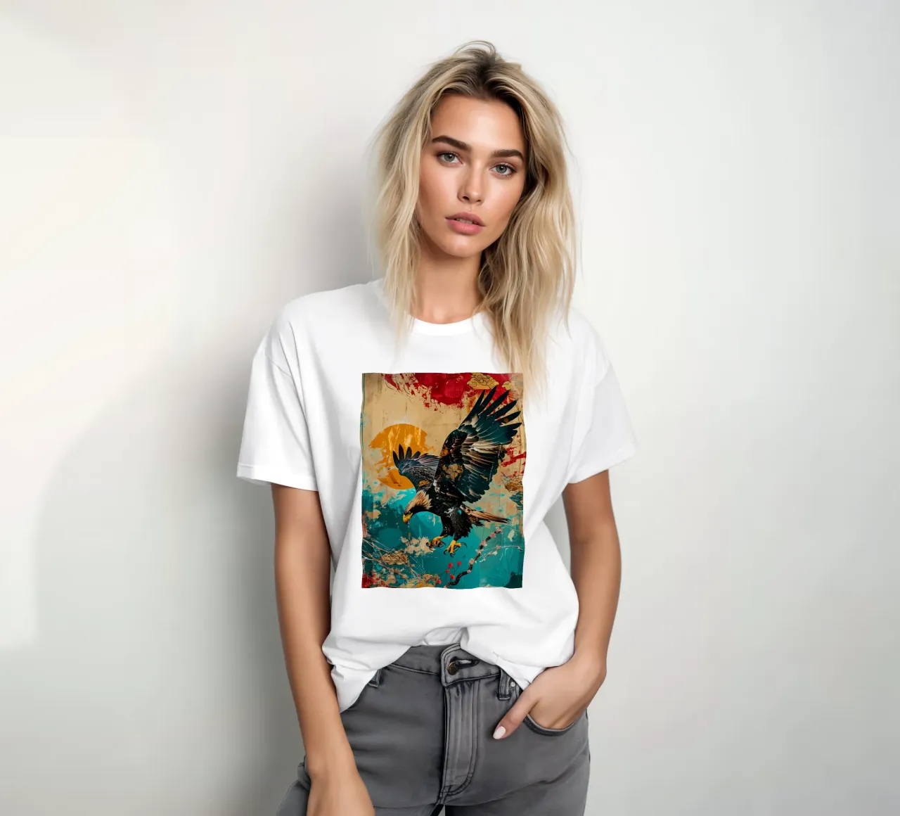 Eagle Abstract 2 t-shirt da Mateo