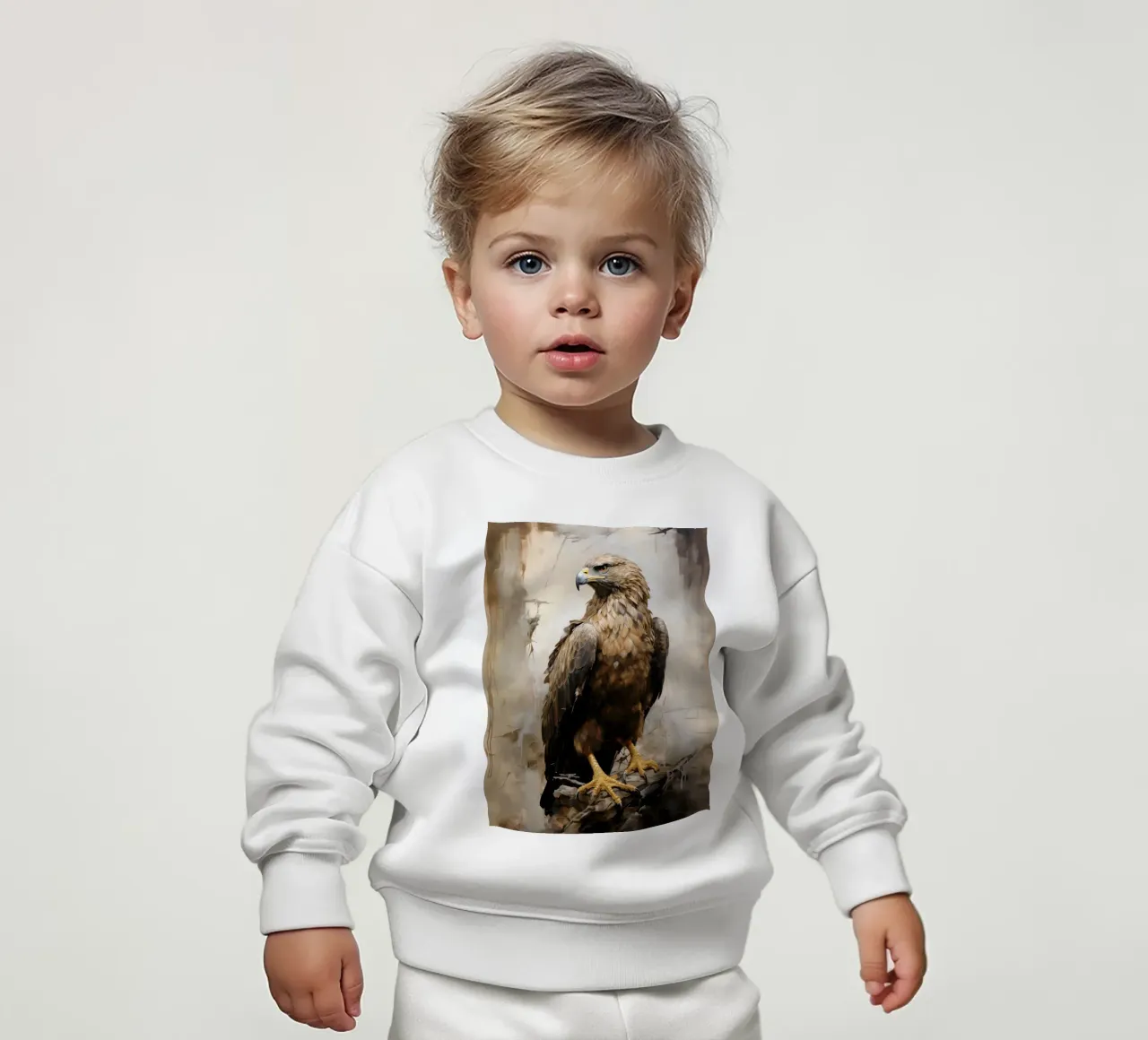 Eagle Abstract 3 felpa neonato da Mateo
