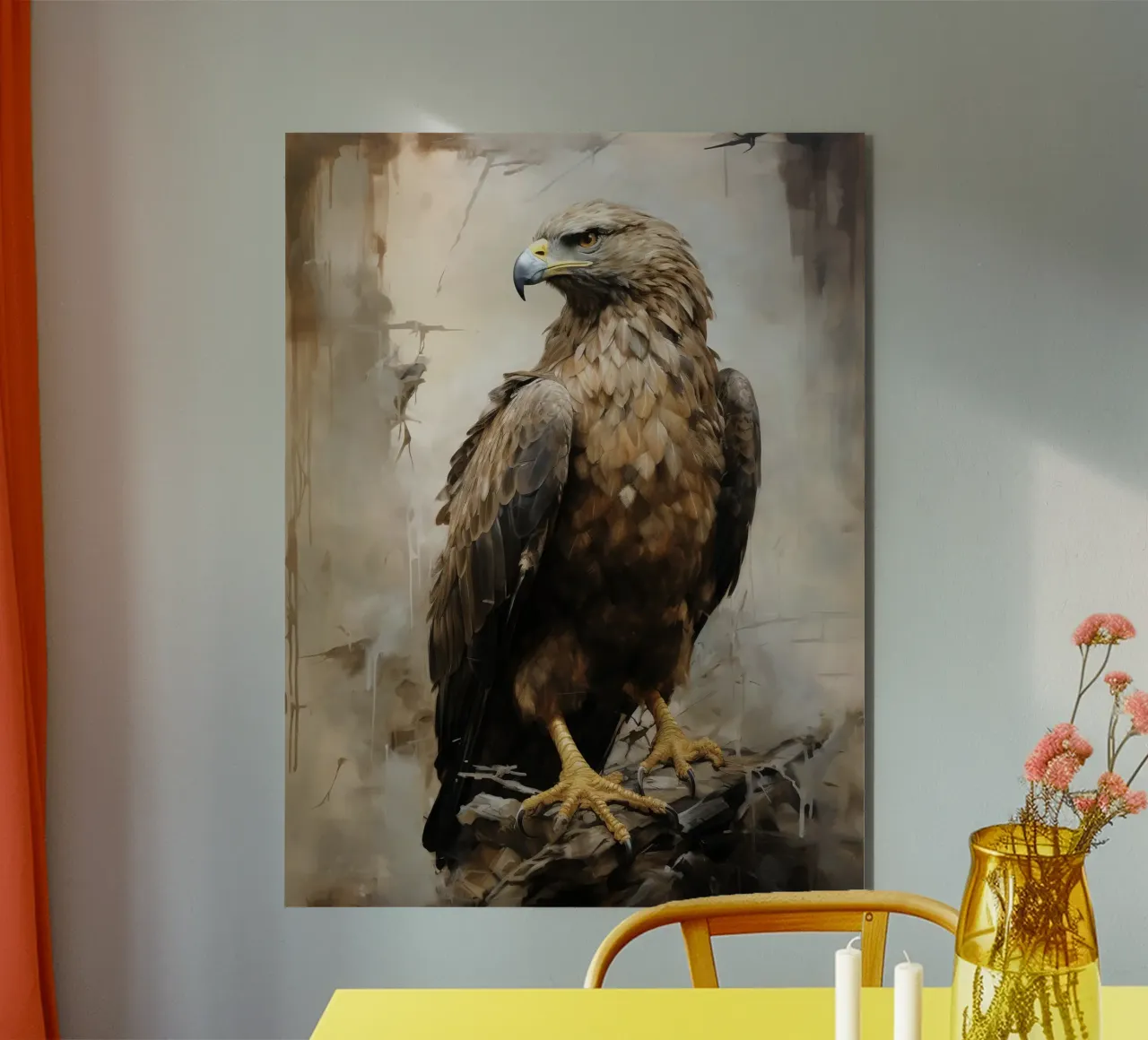 Eagle Abstract 3 alluminio dibond da Mateo