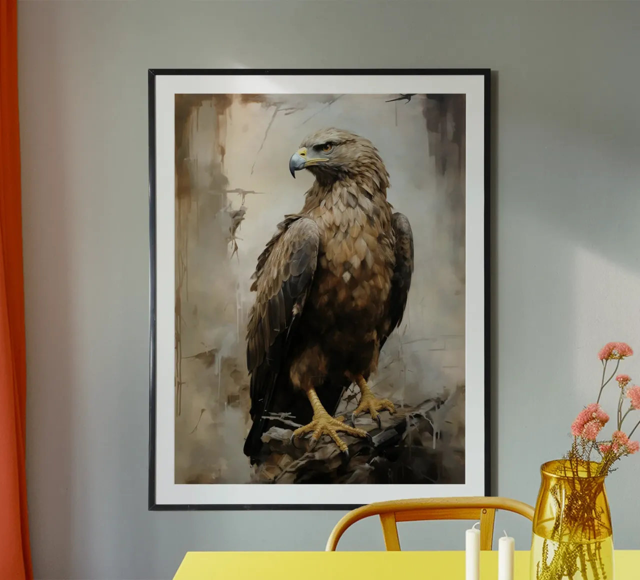 Eagle Abstract 3 poster da Mateo